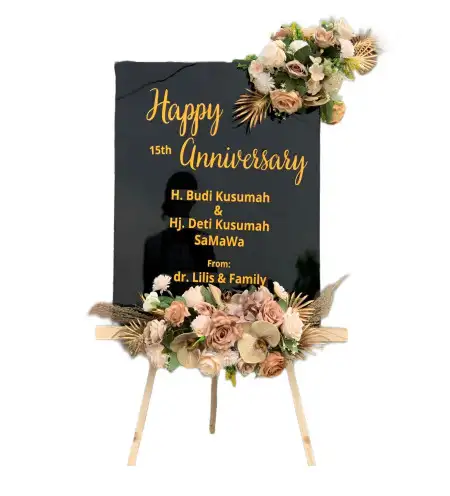 Papan Bunga Akrilik Cilentung